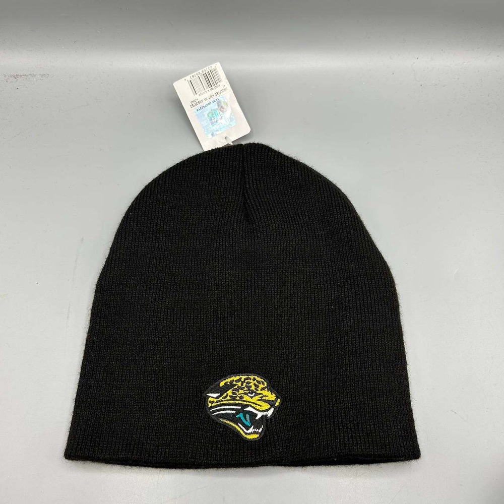 Jacksonville Jaguars NFL Hat Men Black Beanie Cap New